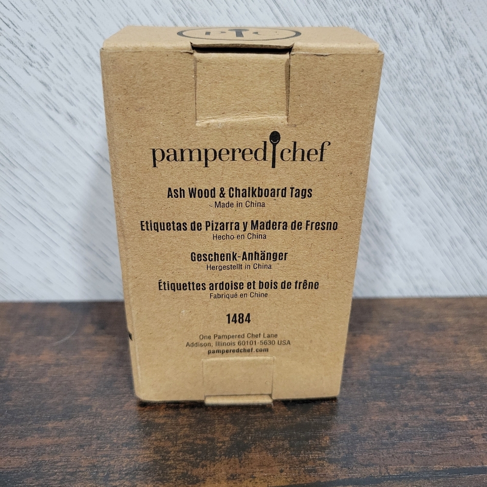*2 FOR $30* Pampered Chef Charcuterie Tags